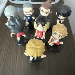 ハイキュー アニメキャラクター チョコエッグ フィギュア 8体セット