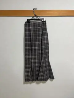 スナイデル　マーメイドスカート　サイズS チェック柄