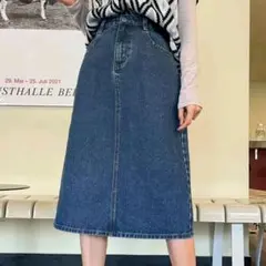 SHEIN DAZY デニムスカート ロング タイトスカートのサムネイル