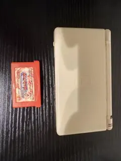 【訳ありで安い！】ニンテンドーDS Liteホワイト + ポケモンファイアレッド