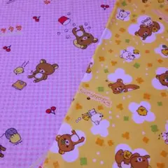 SAN-X リラックマ　Rilakkuma カットクロス　2枚set