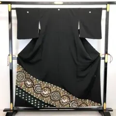 美品 作家物 極上一越地 附下げ・訪問着（正絹）未使用＜HH2466