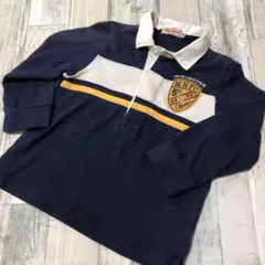 【週末売り尽くしSALE】ミキハウス ポロシャツ 長袖 90