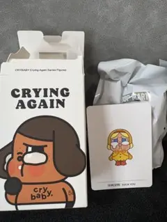 CRYING AGAIN 　cry baby. クライベイビー　POP MART