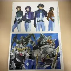 【新品】クリアポスター・複製イラストセット　「機動戦士ガンダム 00シリーズ」 6001618s.jpg