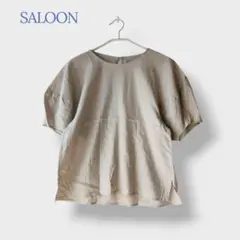 ＊SALOON サルーン＊ Fサイズ トップス ブラウス シャツ 半袖のサムネイル