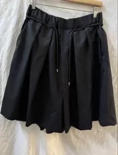 新品37400円 ヨシオクボ ワイドショーツ ハーフパンツ 黒 3のサムネイル