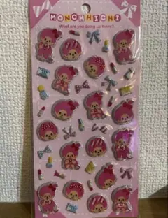正規品　モンチッチ ステッカー 24枚入り
