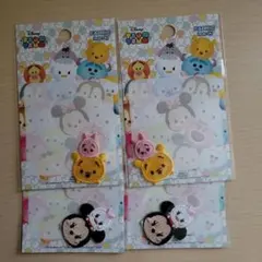ディズニー ツムツム ワッペン 4個セット