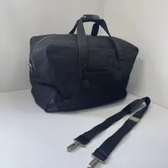 dunhill ダンヒル 大容量 ボストンバッグ ナイロン / レザー ブラック