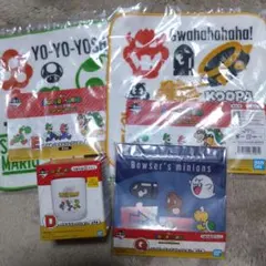 一番くじ スーパーマリオ キャラクターグッズセット4個セット