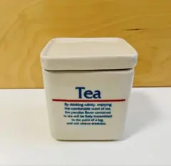 Tea 陶器製 キャニスター 保存容器のサムネイル