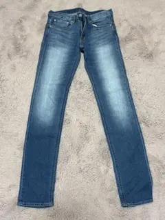 GU ストレートデニム ブルー 321-305568