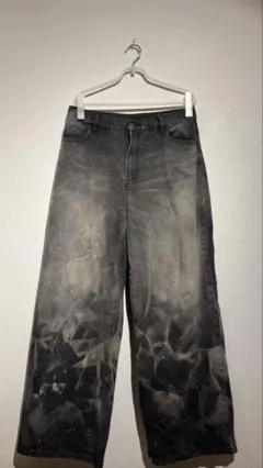 リメイク ワイドデニム バギーデニム サイズL