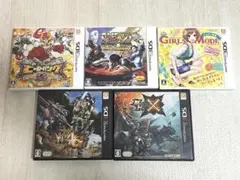ニンテンドー3DS DS ゲームソフト 5本 セット