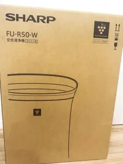 2024年製 SHARP 空気清浄機 FU-R50-W ほぼ使用せず美品です！ - メルカリ