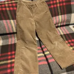 無印良品  コーデュロイワイドパンツ