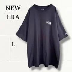NEW ERA ニューエラ 半袖 Tシャツ L グレー ロゴ刺繍のサムネイル
