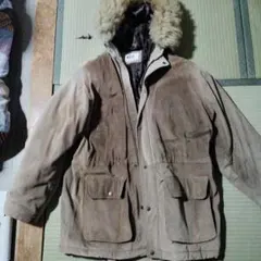 NEO ファー付きブラウンジャケット