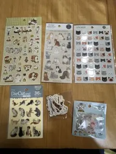 猫　シールセット