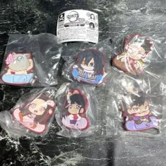 鬼滅の刃 キャラばんちょうこう ヘアクリップ 弍 6点