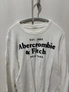 Abercrombie & Fitch ロゴ長袖カットソー M