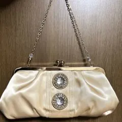 パーティーバッグ ハンドバッグ がま口 チェーンバッグ フォーマル