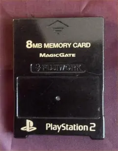 PlayStation 2 8MB メモリーカード（金文字）