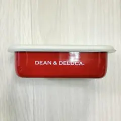 【新品未使用】DEAN & DELUCA ホーローコンテナー S 限定色レッドのサムネイル