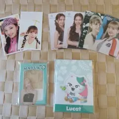 NiziU NIZOO MAYUKA マユカ トレカ メモ帳 ステッカーなど