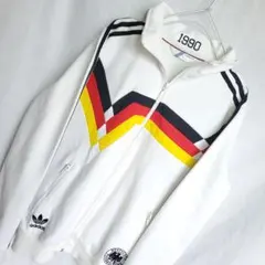 adidas トラックジャケット ジャージ上 ドイツ代表 刺繍 W杯 1990