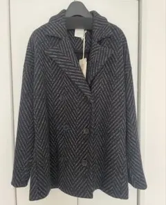 120%lino/cashmere　ジャケットコート