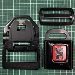 CHROME INDUSTRIES バックル 金具 セット ブラックのサムネイル