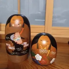 こけし 2体セット