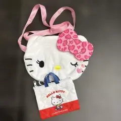 サンリオ キティ ぬいぐるみポシェット・レトロレッスンバッグ ミニキーホルダーのサムネイル