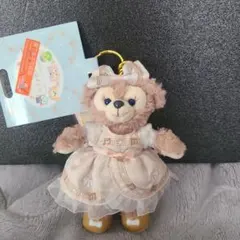 上海ディズニーランドシェリーメイちゃん音符模様ドレスのキーホルダー