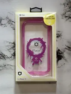 iPhone15 iFace パープルバンパーフレーム