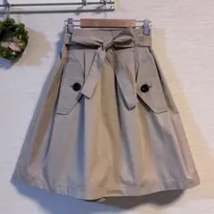 To be by Agnes b. トレンチスカート フリーサイズ