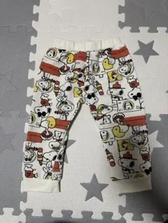 スヌーピー柄パンツ 裏起毛　95cm