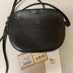 IL BISONTE crossbody bag BLACK