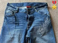 Gotcha ブルーデニム スリムフィット　USED品