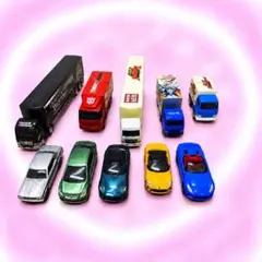 【非売品あり】トミカ ミニカー10台セット 株主優待 トラック スポーツカー