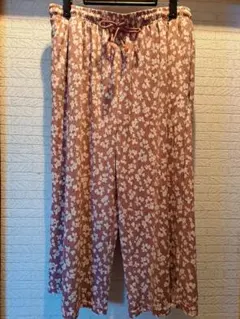 【新品】花柄キュロットスカート 3L