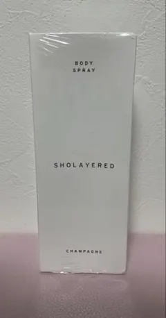 SHOLAYERED ボディスプレー シャンパン