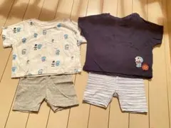 ドラえもん UNIQLO Tシャツ ドライレギンス 上下セット売り