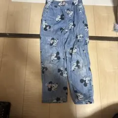 ミッキー・ミニー柄デニムパンツ 120