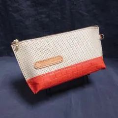 本革ポーチ L 財布 レザークラフト ハンドメイド