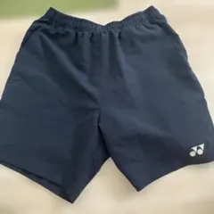 Mサイズ YONEX バドミントン ウェア ハーフパンツ ネイビー