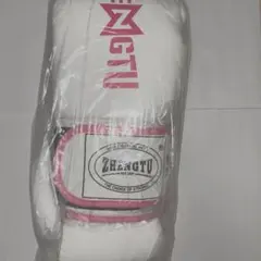 ZHENGTU ボクシンググローブ 10oz ホワイト ピンク