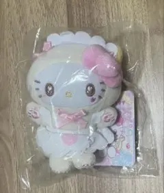 ハローキティ　ねこねこメイド　ミケ　ミニマスコット